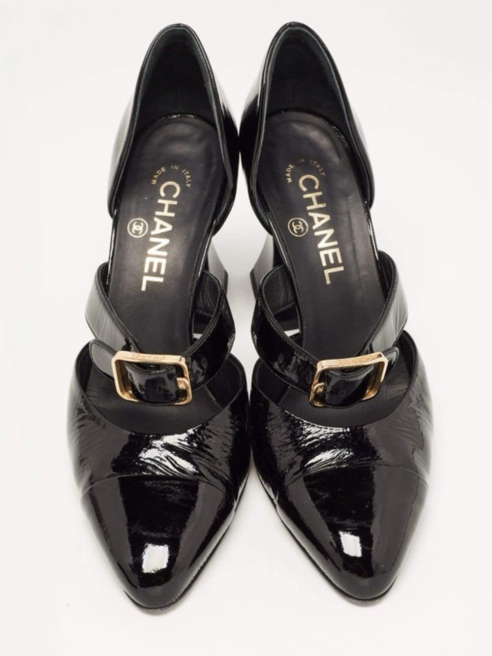 Chanel Goatskin D’Orsay Pumps SS 2022